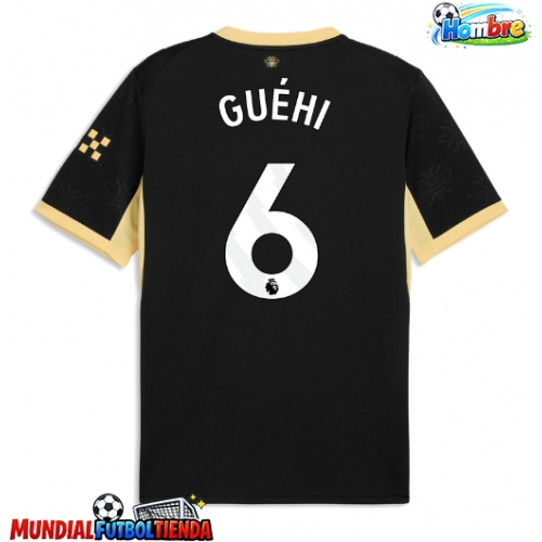 Camiseta Manchester City Marc Guehi #6 Segunda Equipación Replica 2026-27 mangas cortas